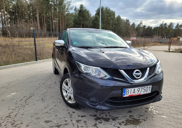 Nissan Qashqai cena 57500 przebieg: 59000, rok produkcji 2017 z Łomża małe 56